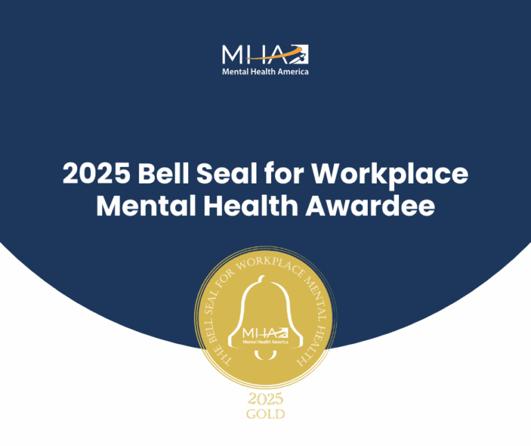 Meteor Education awarded 2025 Mental Health America Gold Bell Seal for Workplace Mental Health